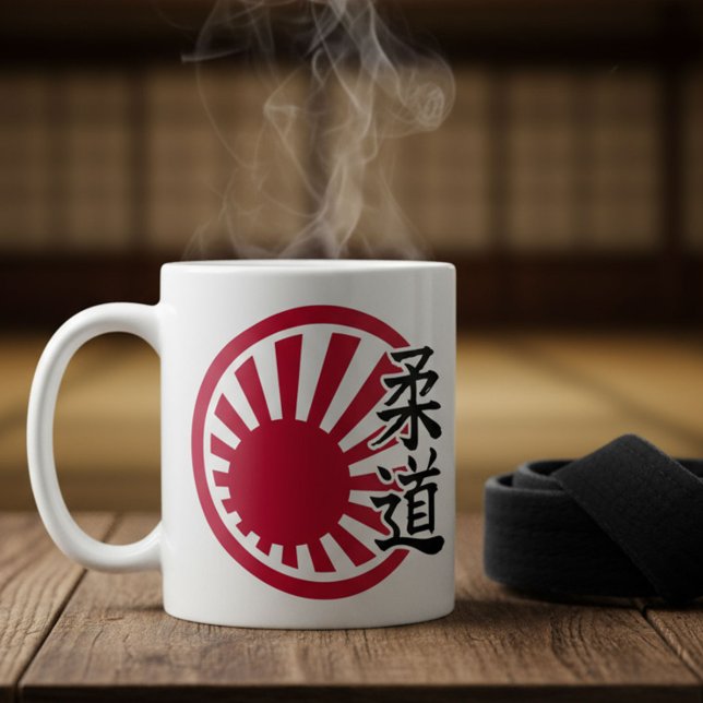 Judo Kanji - Rising Sun Kaffemugg (Skapare uppladdad)