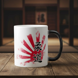 Judo Kanji - Rising Sun Magisk Mugg