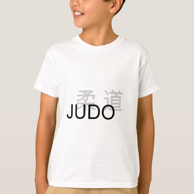 Judo Kanji Tee Shirt (Framsida)