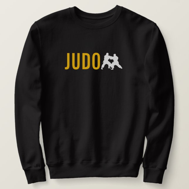 Judo Lång Ärmad Tröja (Design framsida)