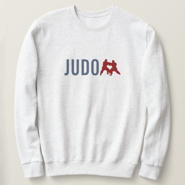 Judo Lång Ärmad Tröja (Design framsida)