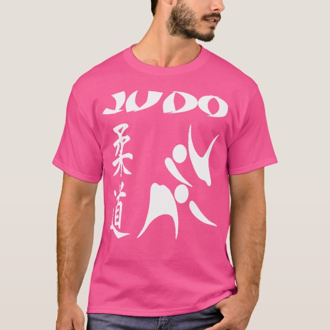 Judo Martial Arts Japaneses Karate Idea T Shirt (Framsida)