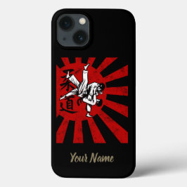 Judo Martial Arts Japansk Vintage Retro Design