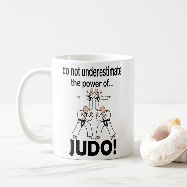 Judo Martial Arts Sport Karate Judo Kaffemugg (Med munk)