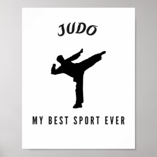 Judo min bästa sport någonsin poster