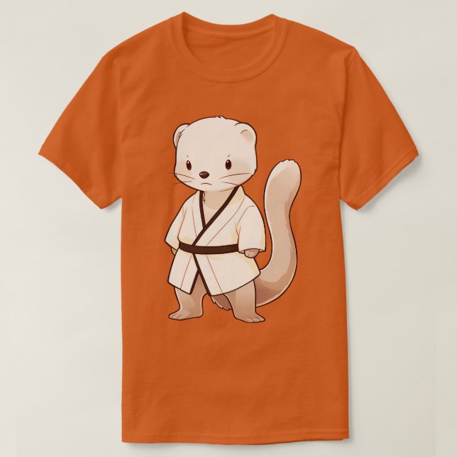Judo Mongoose 1 T Shirt (Design framsida)