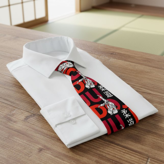 Judo-mönster - Djärvt och Dynamiskt Slips (Skapare uppladdad)