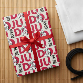 Judo-mönster - Kanji, Judoka Presentpapper
