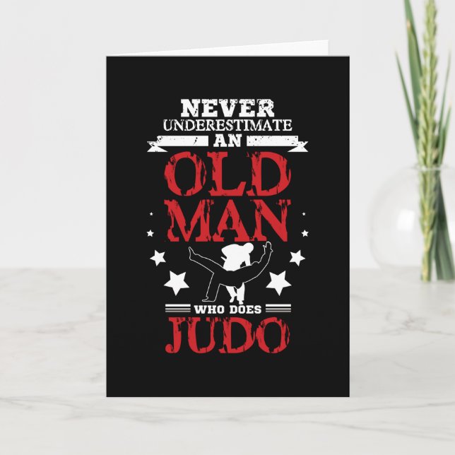 Judo Old Man Kort (Framsida)