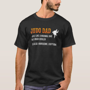 Judo Pappa, precis som en vanlig Pappa Judoka Figh T Shirt