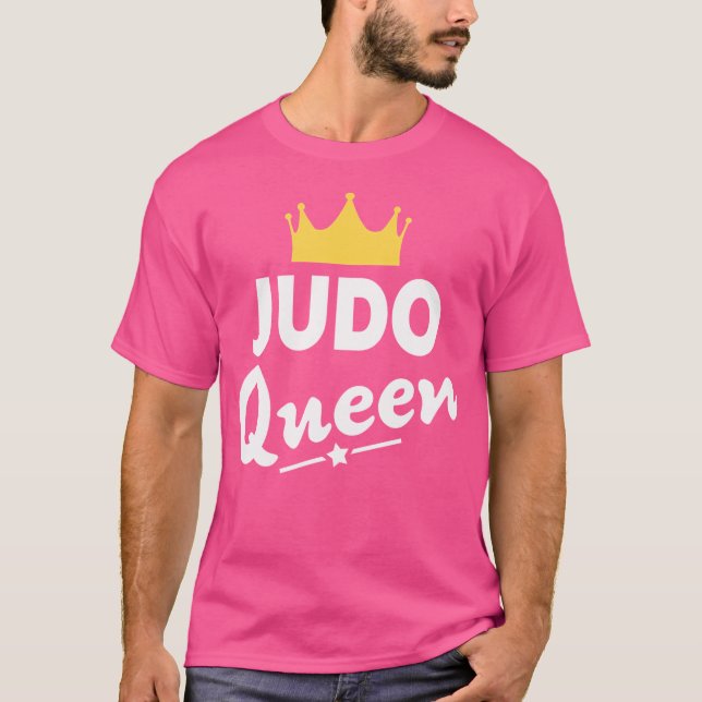 Judo Queen Funny Judo T Shirt (Framsida)