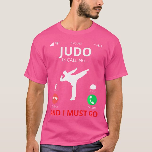 Judo ringer t shirt (Framsida)