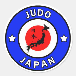 Judo Runt Klistermärke