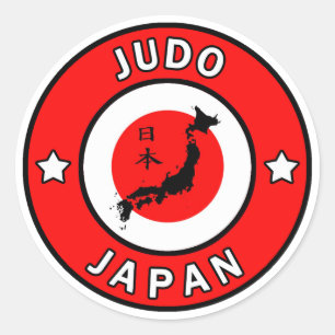 Judo Runt Klistermärke