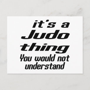 Judo Sak Design Vykort