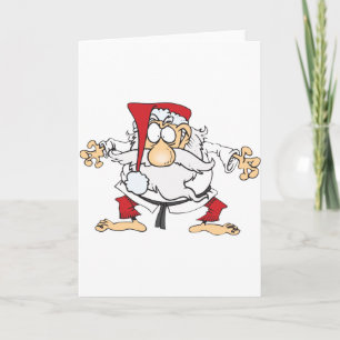 Judo-Santa Helgkort