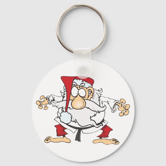 Judo-Santa Nyckelring (Framsida)
