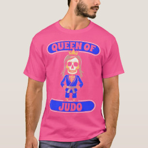 Judo Skeleton Judoka martial Arts Judoist Queen av T Shirt