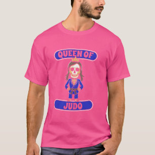 Judo Skeleton Judoka Martial Arts - Judoist Queen T Shirt