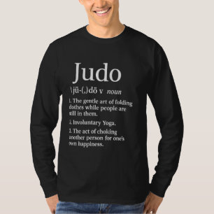Judo Sköna Konsten Att Vikta Kläder Medan Folk Är T Shirt