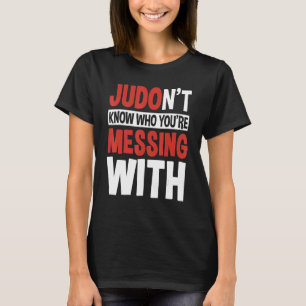 Judo Sport Judoist Idrottare Judoka Japansk Strids T Shirt