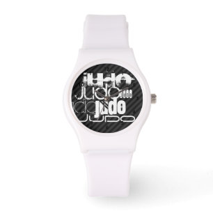Judo; Svart & mörk - gråttrandar Armbandsur
