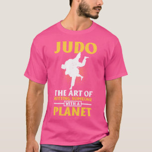Judo the Art of Hittar någon med en planetjude T Shirt