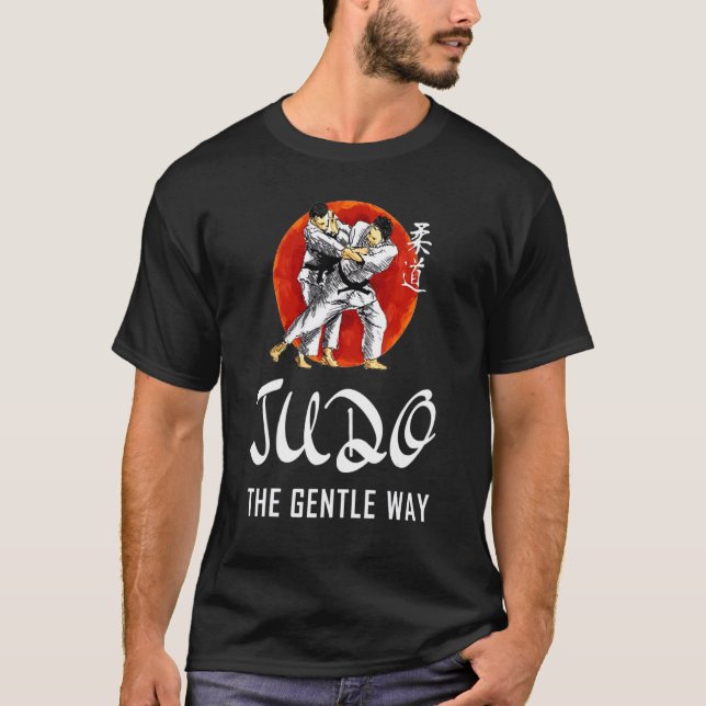 Judo The Gentle Way T Shirt (Framsida)