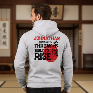 Judo - Trained to Throw - Built to Rise T Shirt