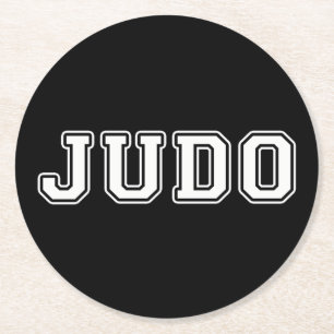 Judo Underlägg Papper Rund