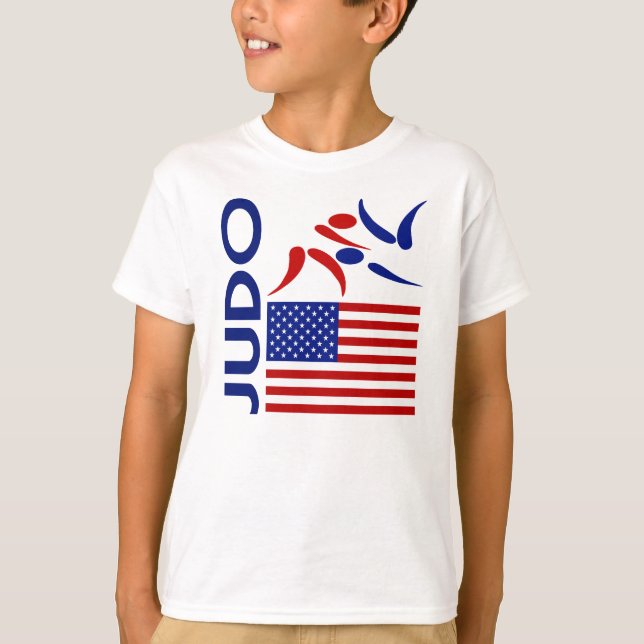 Judo United States T-shirt (Framsida)