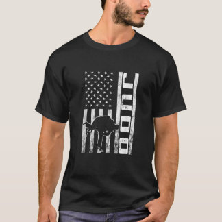 Judo USA flagga Jacka Wrestling America Martial Ar T Shirt