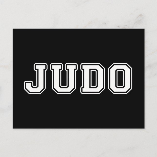 Judo Vykort (Framsida)