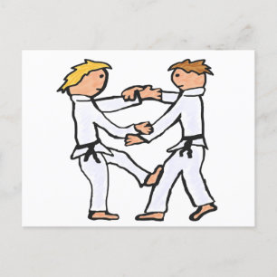Judo Vykort