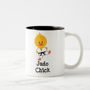Judochickmugg Två-Tonad Mugg