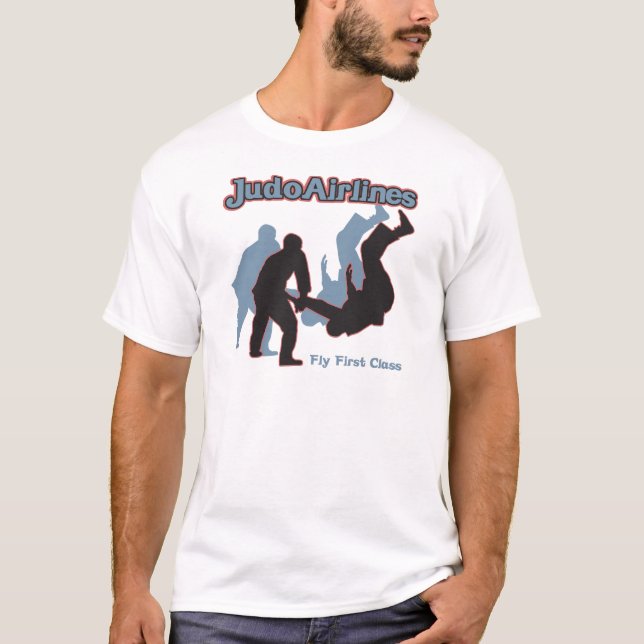 Judoflygbolag T Shirt (Framsida)
