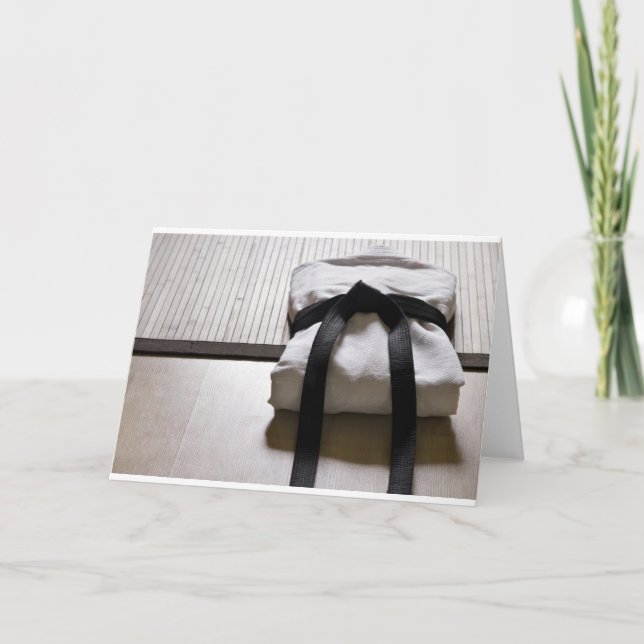 JudoGi på matta Tatami Kort (Framsida)