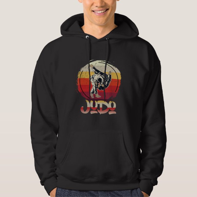 Judoka Judo Hoodie (Framsida)