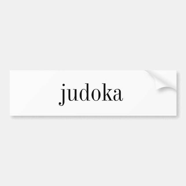 judokabildekal bildekal (Framsidan)