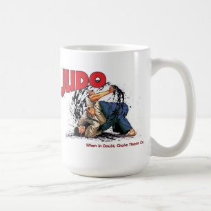 Judomuggen kväv ut kaffemugg