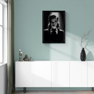 Judy Garland Noir Stil Poster