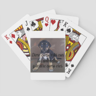Juego de cartas Dime como eres con los animales Casinokort