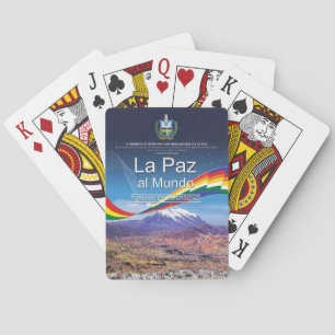 Juego de cartas La Paz al mundo Casinokort