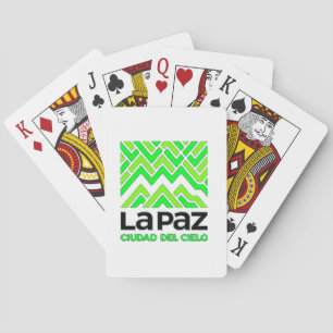 Juego de cartas La Paz ciudad del cielo Casinokort