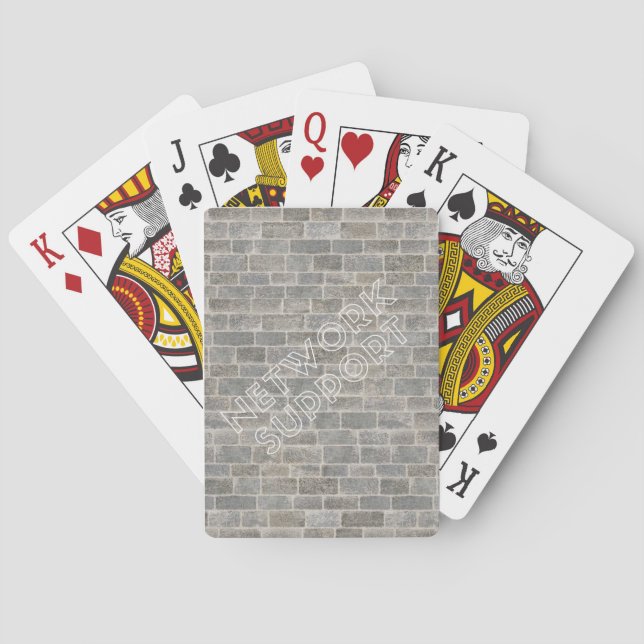 Juego de cartas Network support Casinokort (Baksidan)