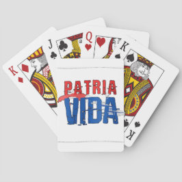 Juego de cartas Patria y vida Casinokort