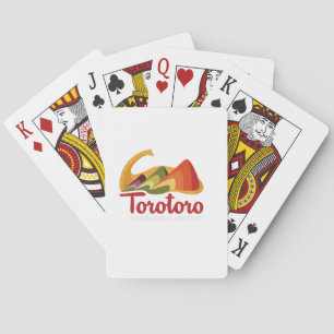 Juego de cartas recuerdo de Toro Toro Casinokort