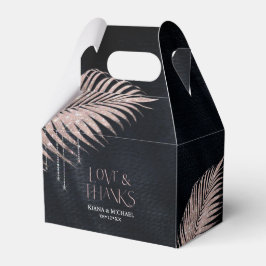 Juel Handflatan Löv Bröllop Ro Guld V2 ID830 Presentaskar