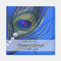 Juel Peacock Feather Blue Spara datumet