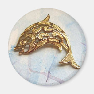 "Jueled Dolphin" Magnet